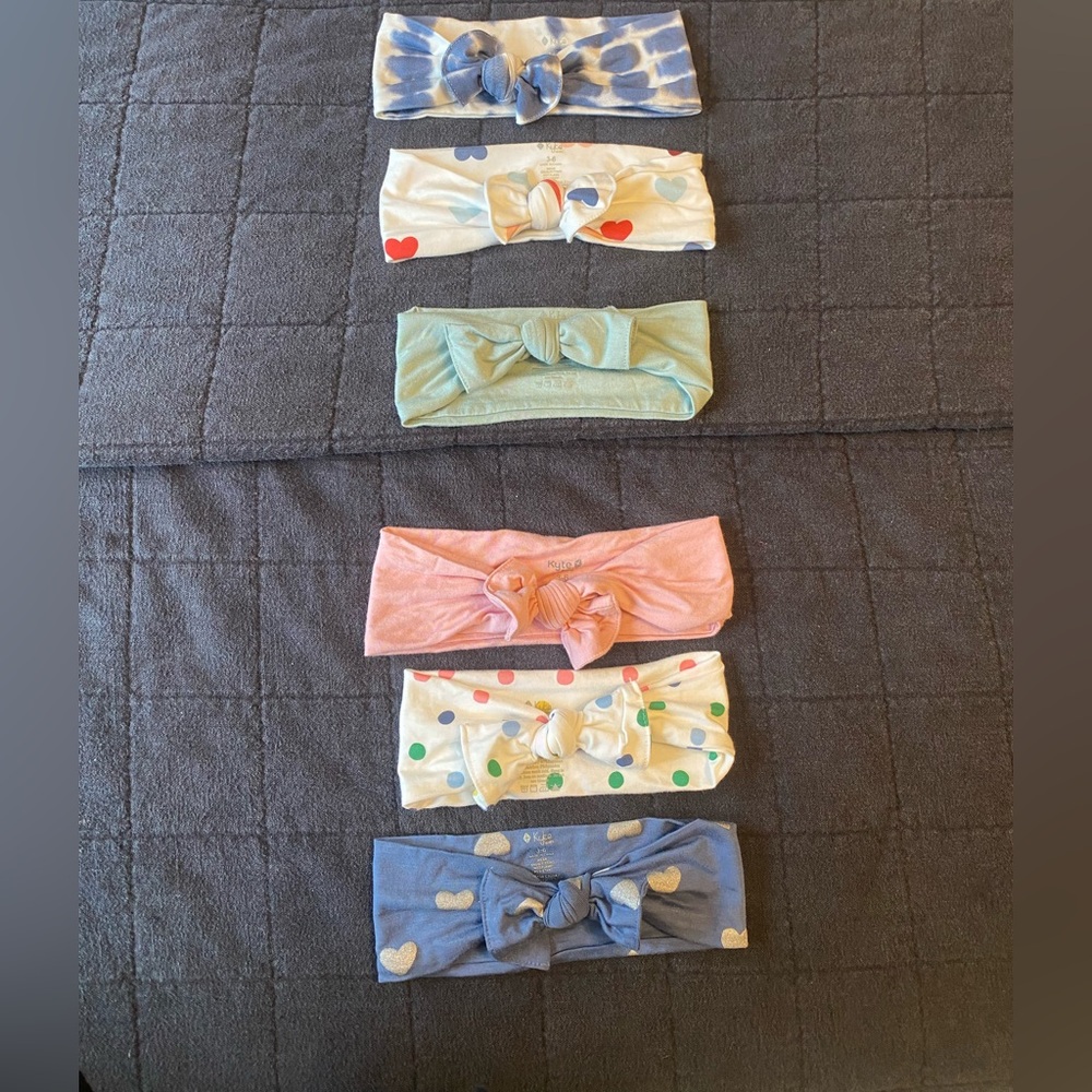 Kyte baby bamboo headband/bow. 3-6 months.